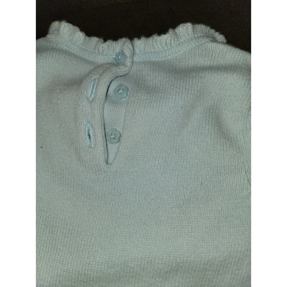 Gymboree layette‎ line panda blossom sweater dress size 6 12 months